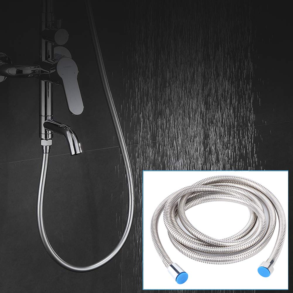 21579  [150 CM] Hose Pipe Ennius Shower Pipe For Bathroom, Bathroom Hand Shower Pipe - Portable Bidet Spray For Toilet & Jet Spray Pipe | Toilet Hand Jet Spray Pressure Pipe