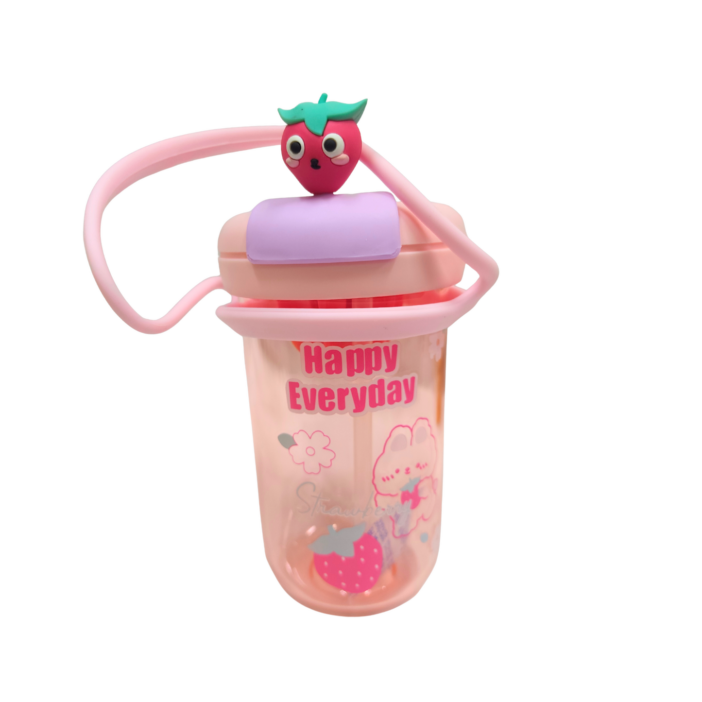 10039 Cartoon Bear Kids Drinking Bottle 450ml {Random Design}