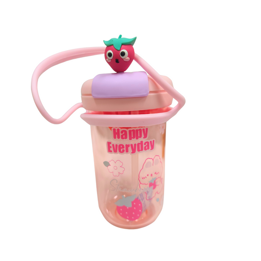 10039 Cartoon Bear Kids Drinking Bottle 450ml {Random Design}