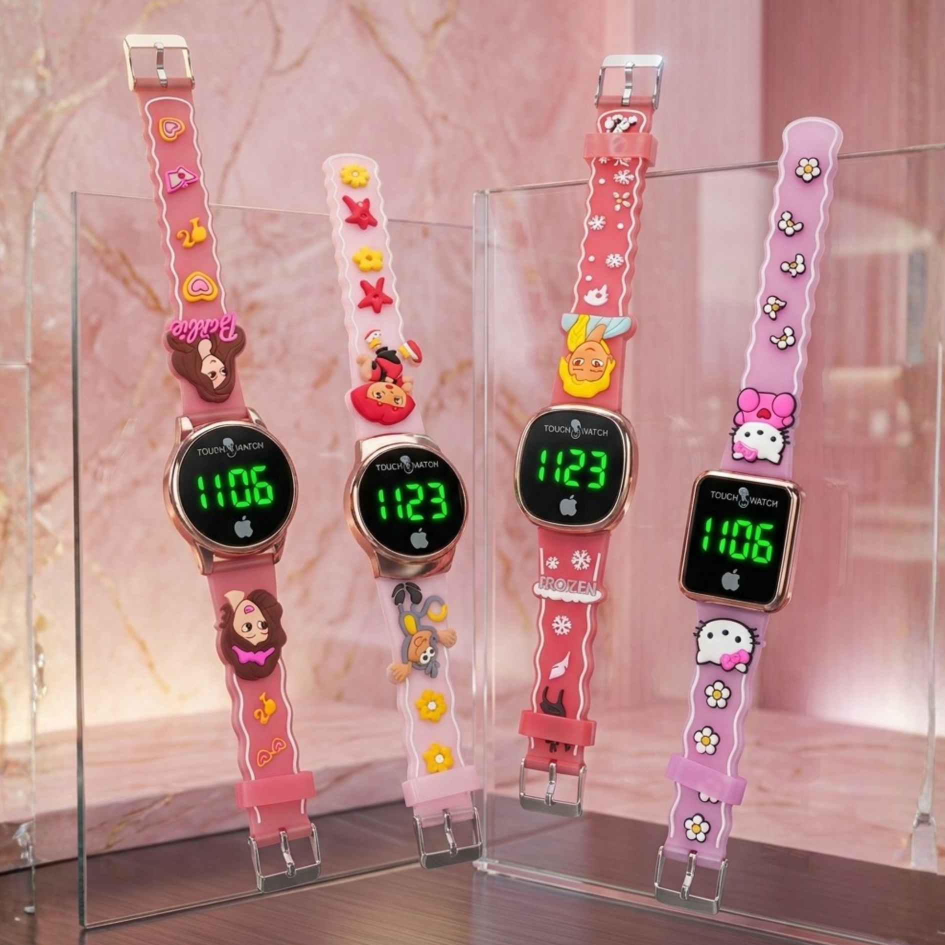 20659 Barbie doll Print Smart watch for Kids Random Design Touch screen {Random Design}