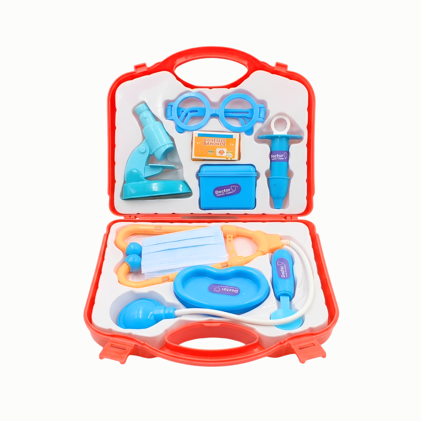 9797 Plastic docter Set Pretend Play / 10 pcs Equipment / Kids Will Love Imaginary Play Set {Random Color}