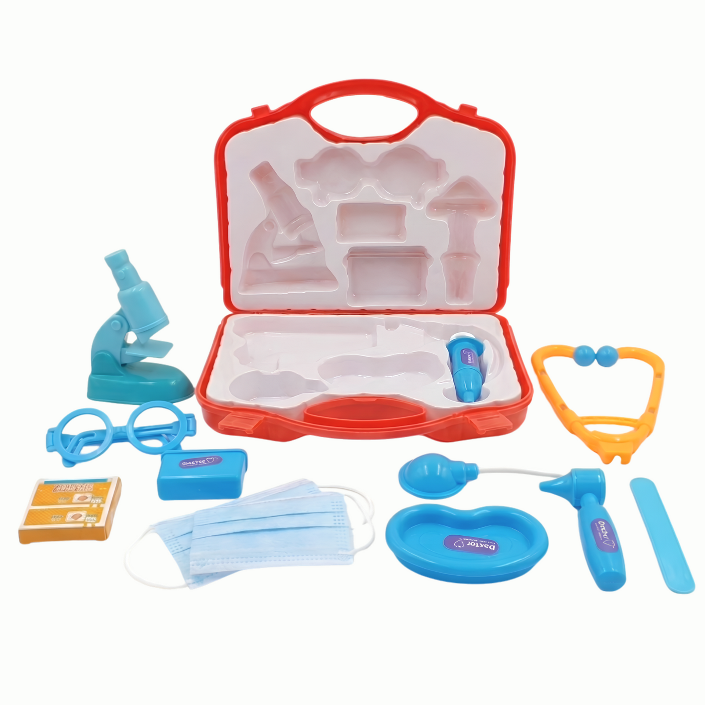 9797 Plastic docter Set Pretend Play / 10 pcs Equipment / Kids Will Love Imaginary Play Set {Random Color}