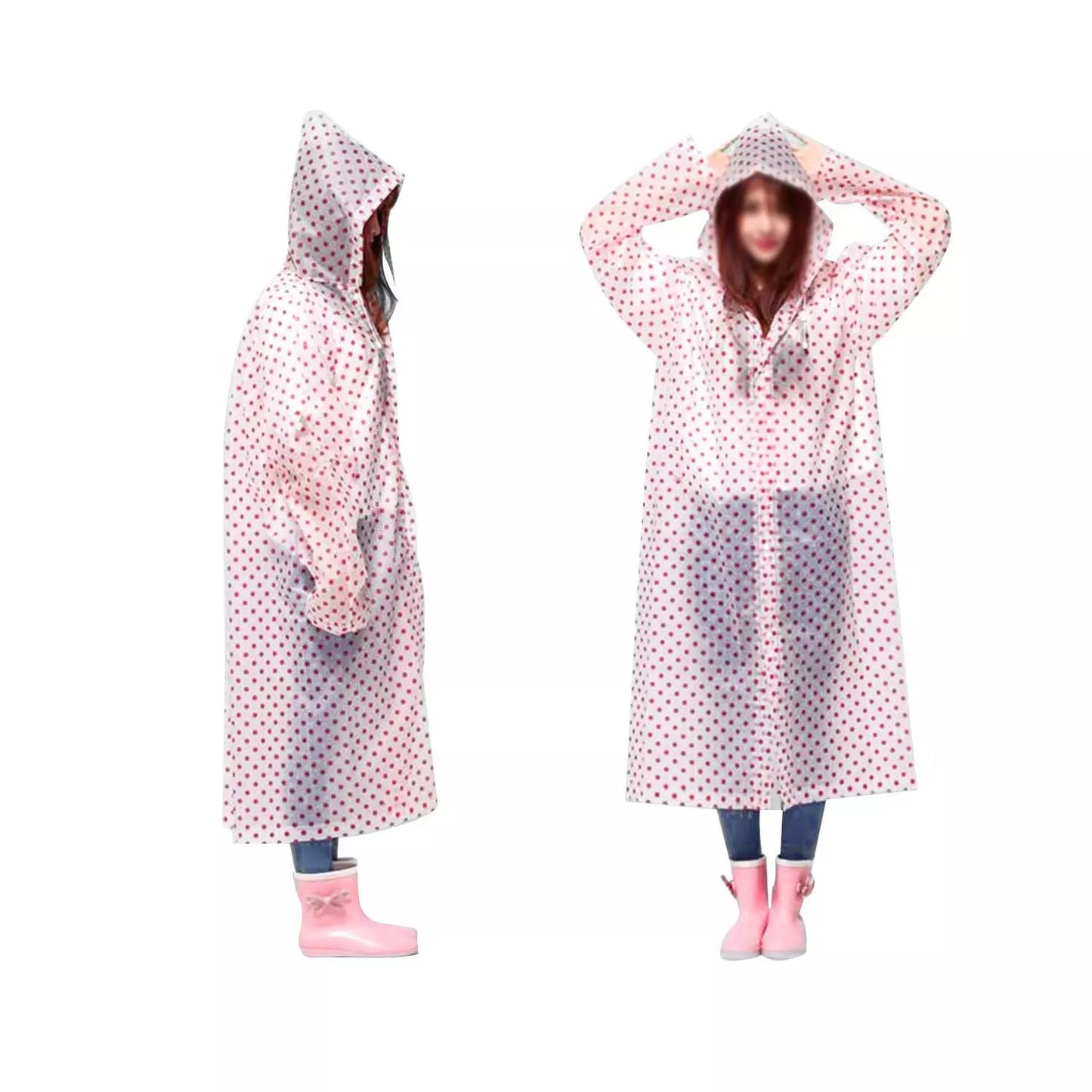 DX-0668 Waterproof Raincoat/Rainwear for Kids Boys and Girls Size 100-140Cm {Random Design}