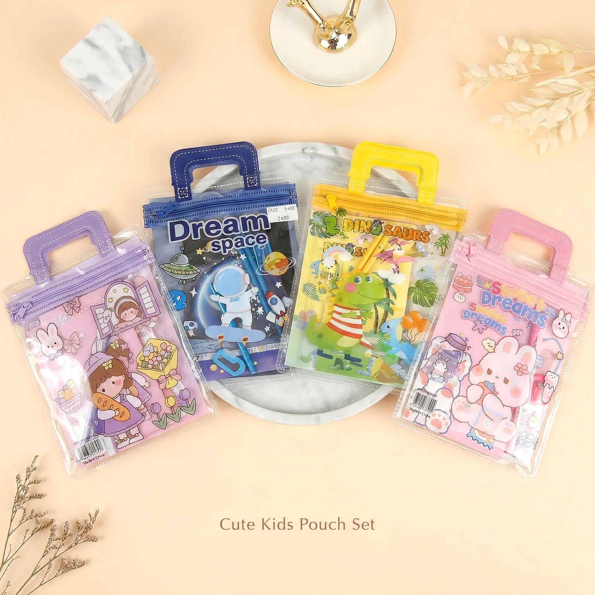 20495 Cartoon Theme Stationery Set {Random Color}