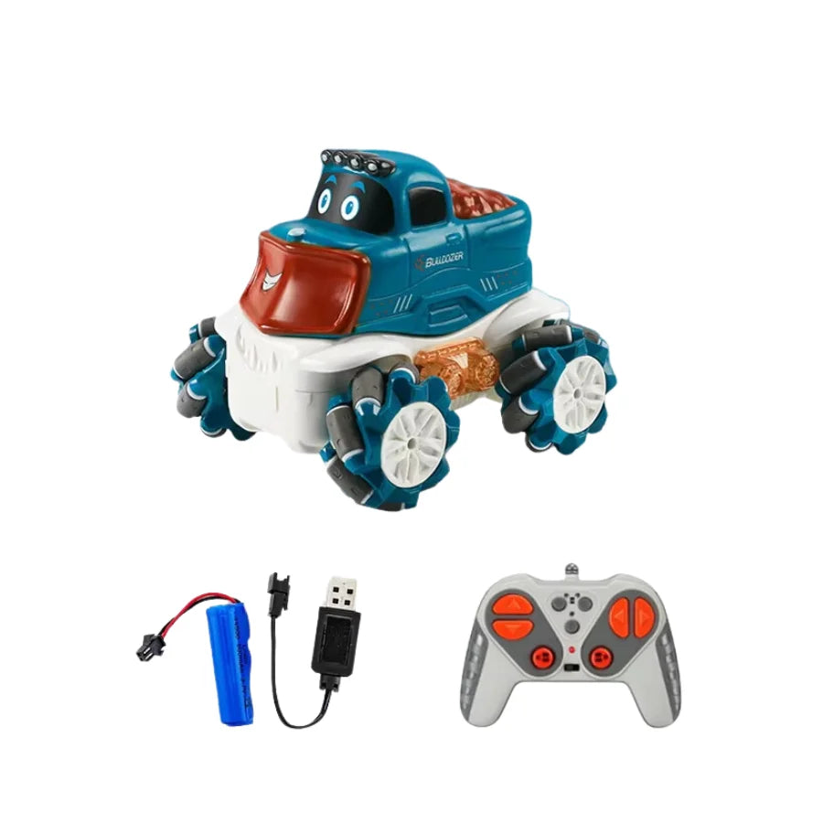 11299 RC Stunt Car with LED Light 360° Rotating Drift Toddlers Cars