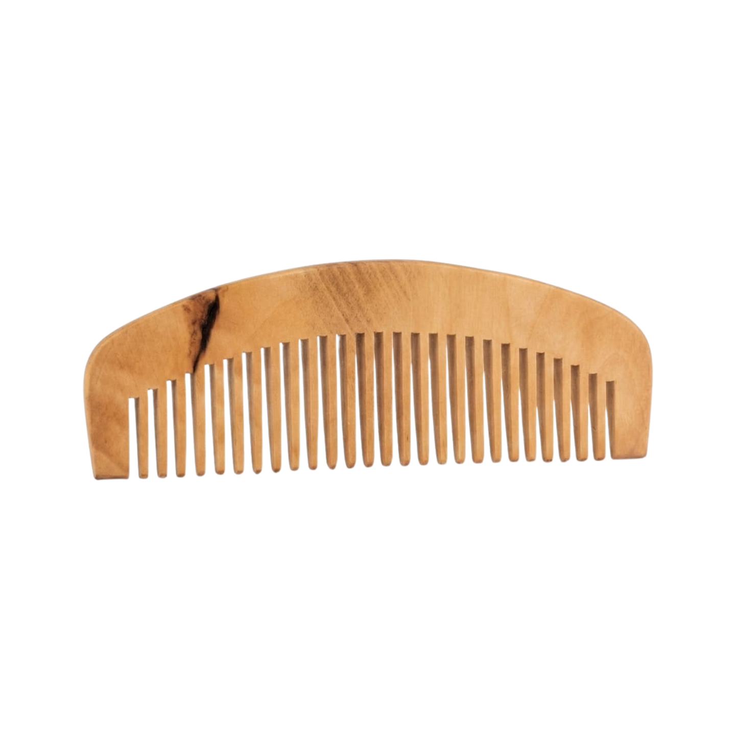 20689 Wooden Comb - Traditional Natural Kadigai wooden Comb - Natural Brown Wood Hair Comb For Women and Men {Random Design}