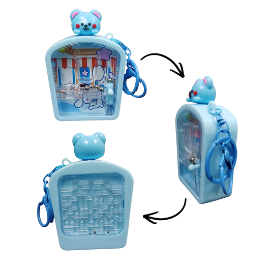 20548 Sanrio Character Pinball Keychain {Random Color}