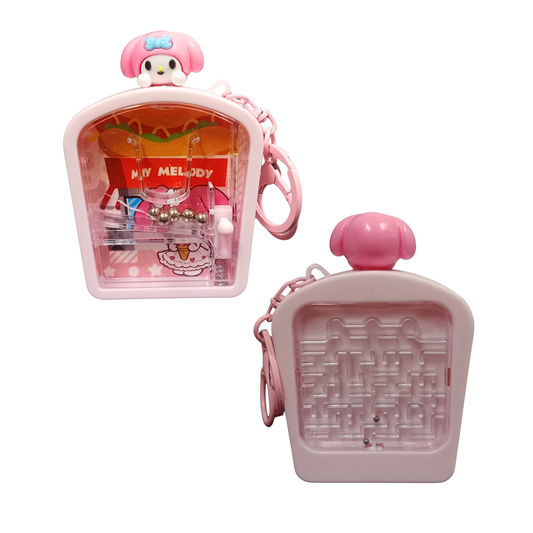 20548 Sanrio Character Pinball Keychain {Random Color}
