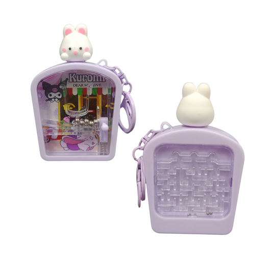 20548 Sanrio Character Pinball Keychain {Random Color}