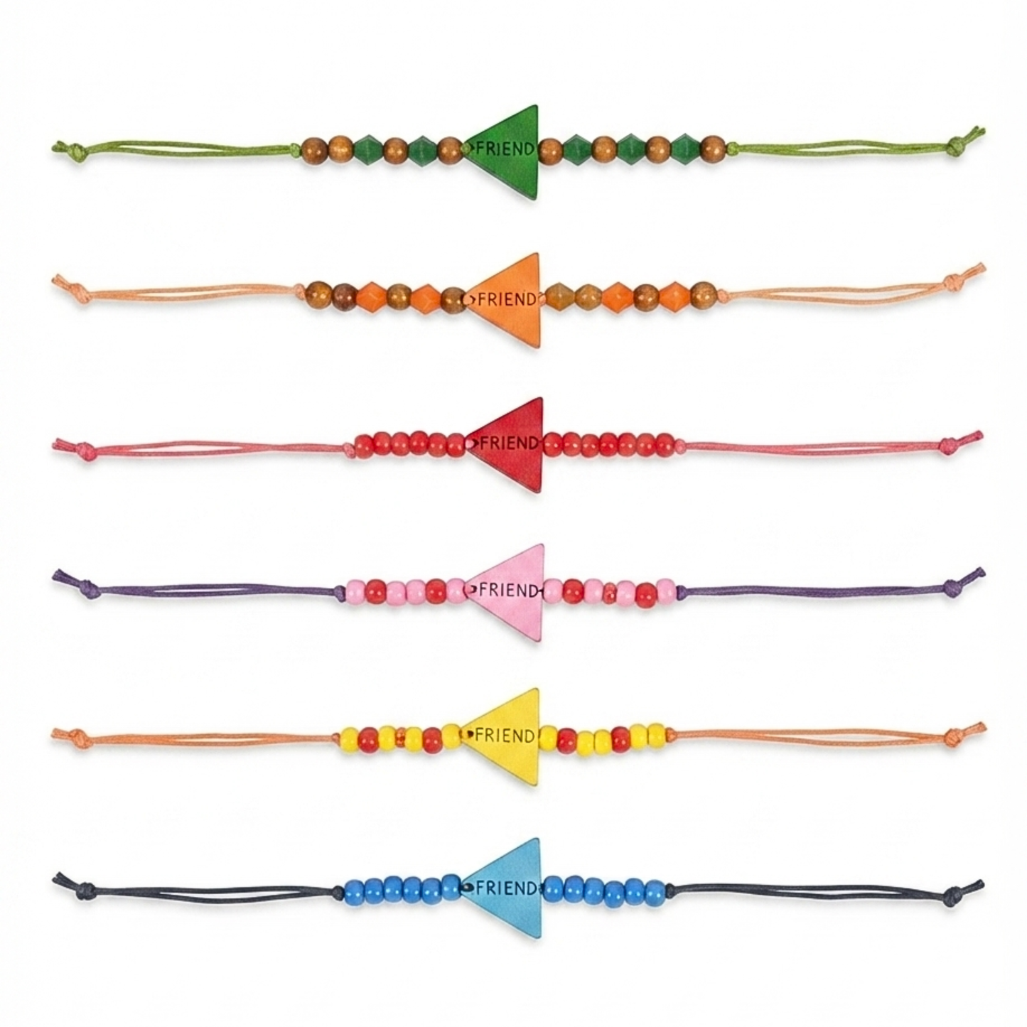 20833 {Pack of 12} Friendship bands/bracelets for boys and girls