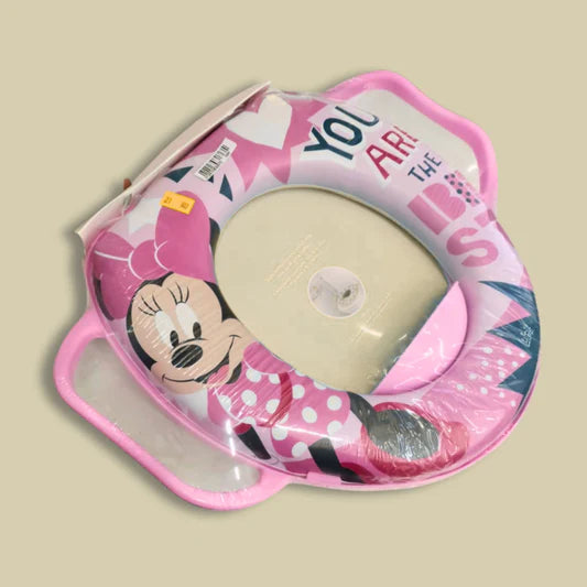 9219 Baby Potty Seat with Support Handles (Color and Print May Vary)
