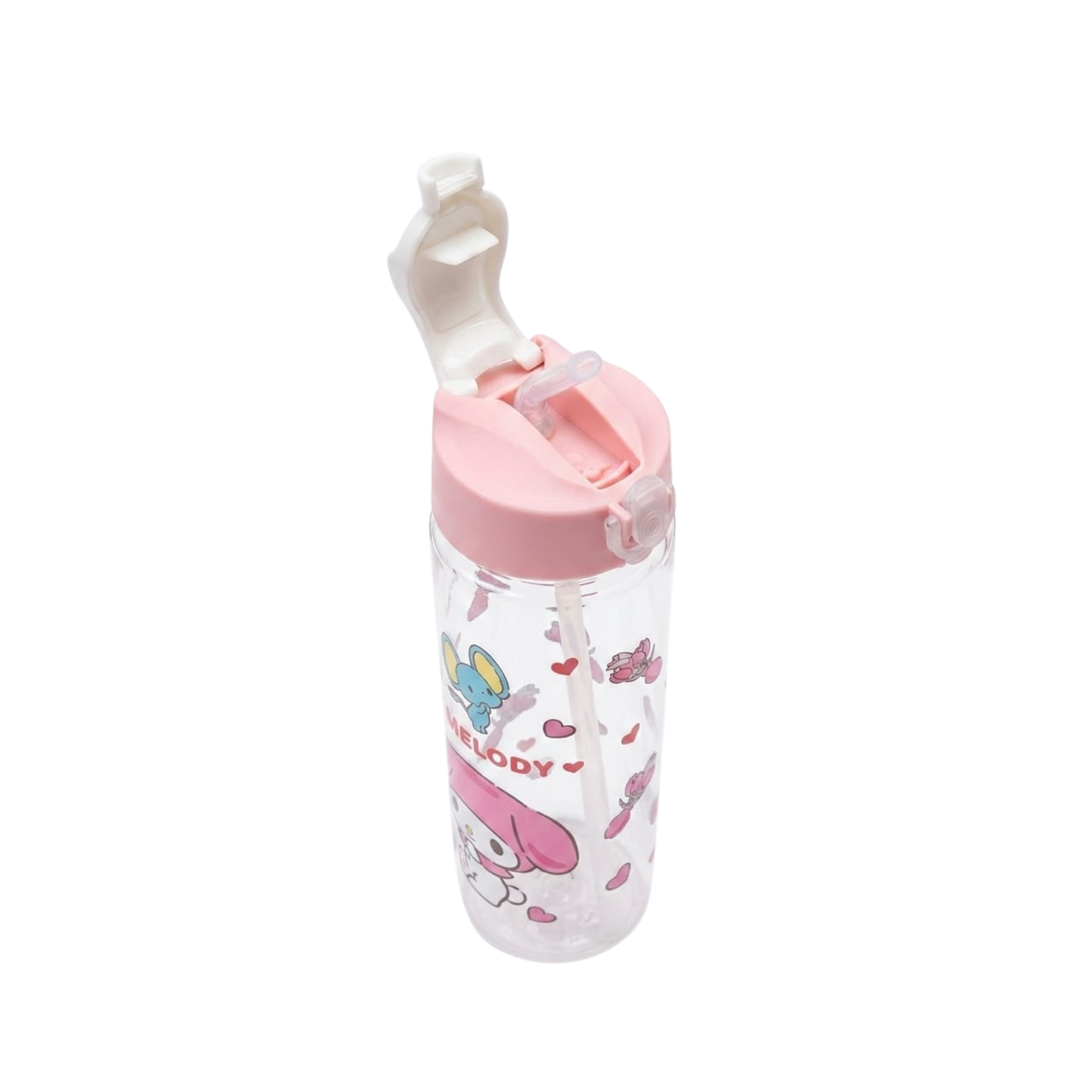 20688 Hello Kitty, My Melody, Kuromi Cartoon Cute Kids Sipper Water bottle Portable Water Bottle With Strap BPA Free Plastic Water Bottle {Random Design}