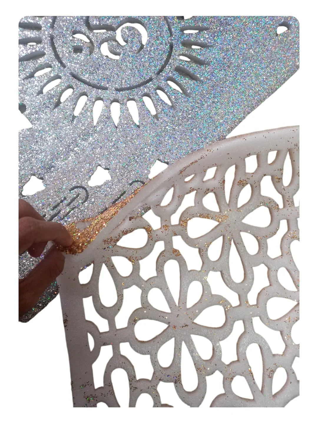 1470 Foam Decorative Glitter Background ( 60 × 44 cm )