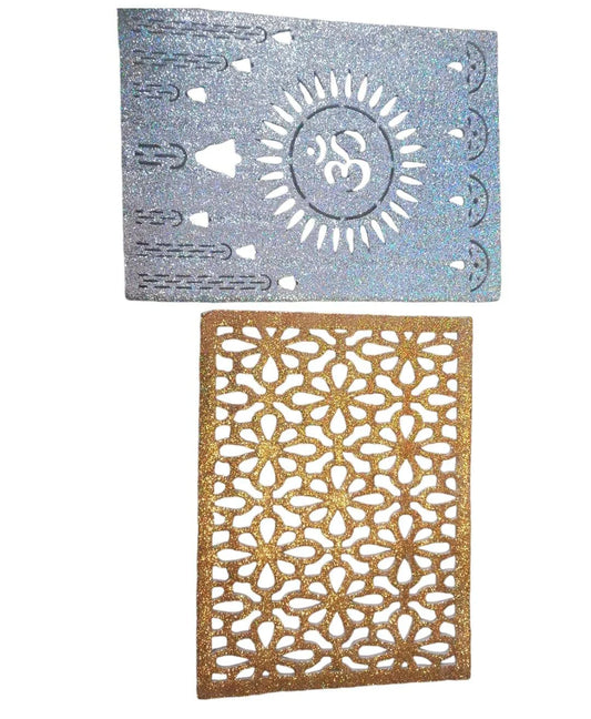 1470 Foam Decorative Glitter Background ( 60 × 44 cm )