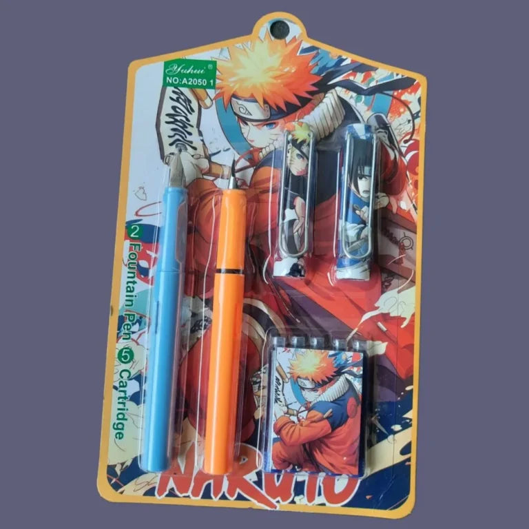 A20503 2 NARUTO Fountain Pen {Random Color}