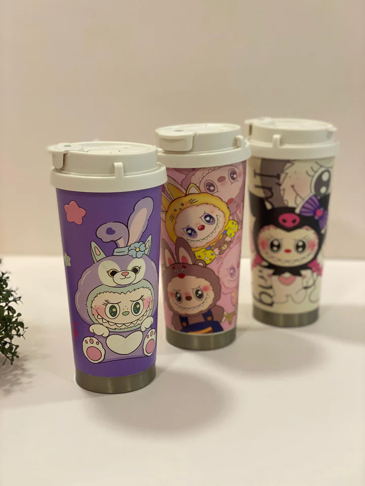 40355 Cute Labubu Character Stainless Steel Tumbler {Random Design}