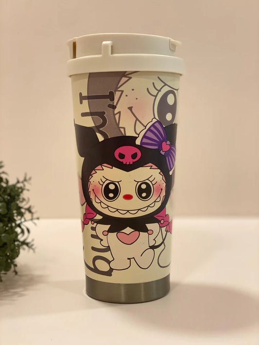 40355 Cute Labubu Character Stainless Steel Tumbler {Random Design}