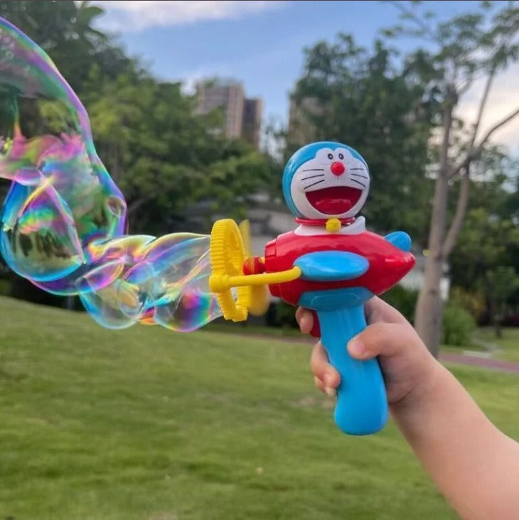 HH-9166 Battery Operated Doraemon Bubble Gun