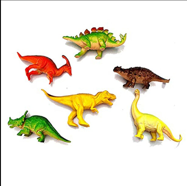 ANROV-003 6x Dinosaur Figure Play Dino Adventure Animal Toys Plastic Assorted Dinosaurs Toy for Kids
