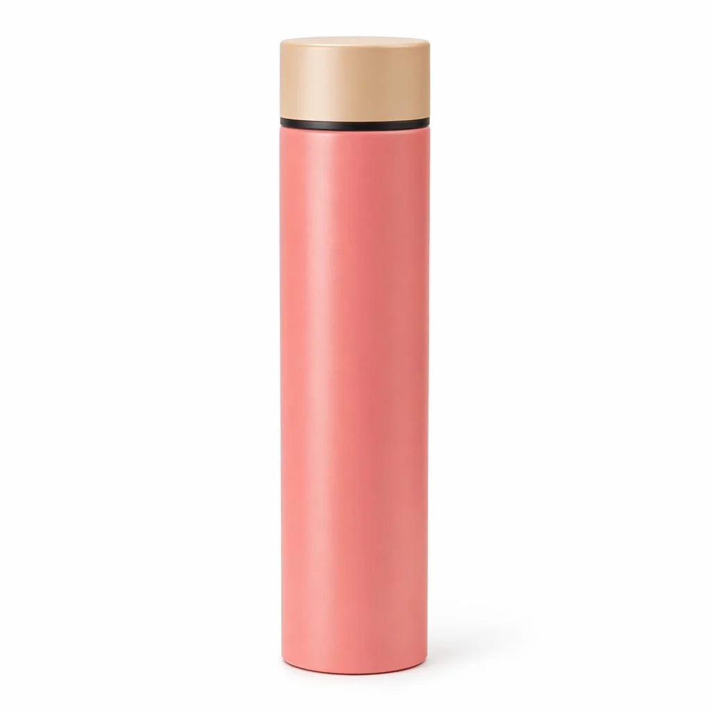 21135 Stainless Steel Slim Water Bottle 250ml, Double Wall Insulated Flask, Leakproof & BPA Free, Matte Finish Travel Bottle for Office, Gym & Daily Use, Compact & Lightweight Design