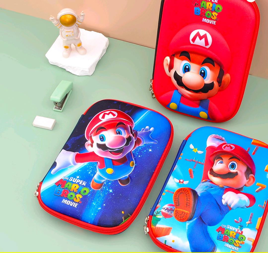 20025 Mario Cartoon Design Pencil Pouch 20 Cm × 12 Cm