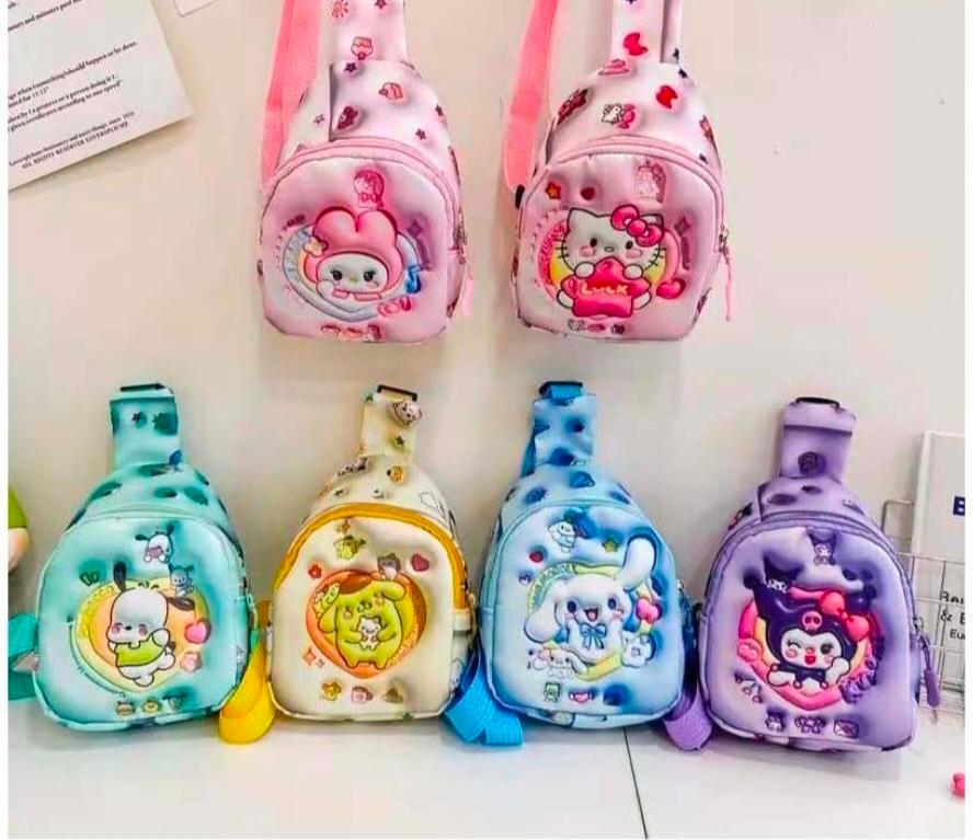 21179 Kids Casual Backpack With – Small – Stitch Bye