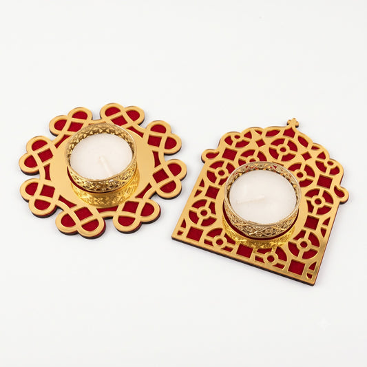 21375 Festive Decorative Diya  Diwali & Home Decor 1 PCS [RANDOM DESIGN]