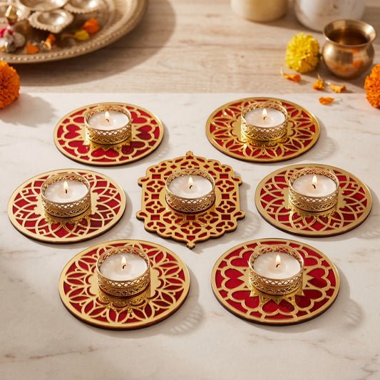 21375 Festive Decorative Diya  Diwali & Home Decor 1 PCS [RANDOM DESIGN]