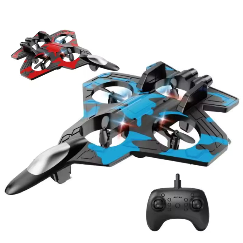 X34 Fighter Plane | 2.4 GHZ Remote Controlled | LED Lights, 360 FLIP