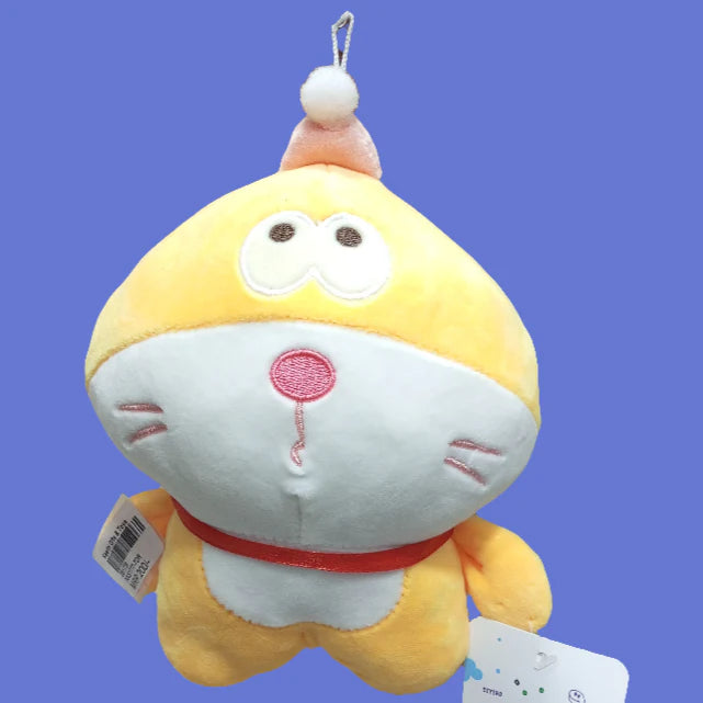 20337 Doraemon Mini Meow Hat Plush Toy (22 Cm) Multicolor