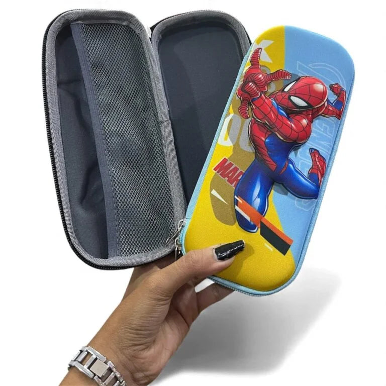11343 Avenger Pencil Pouch | School Pencil Case for Kids | Pen-Pencil Box for Kids | Compass Box | School Stationery Supplies |