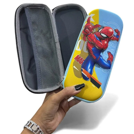 11343 Avenger Pencil Pouch | School Pencil Case for Kids | Pen-Pencil Box for Kids | Compass Box | School Stationery Supplies |