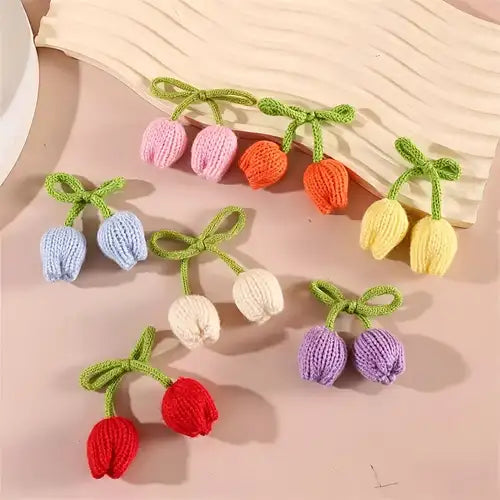 20908 {1 Pair} Kawaii Cherry Hair Clip Set – Fashion Hair Accessories for Girls {Random color}