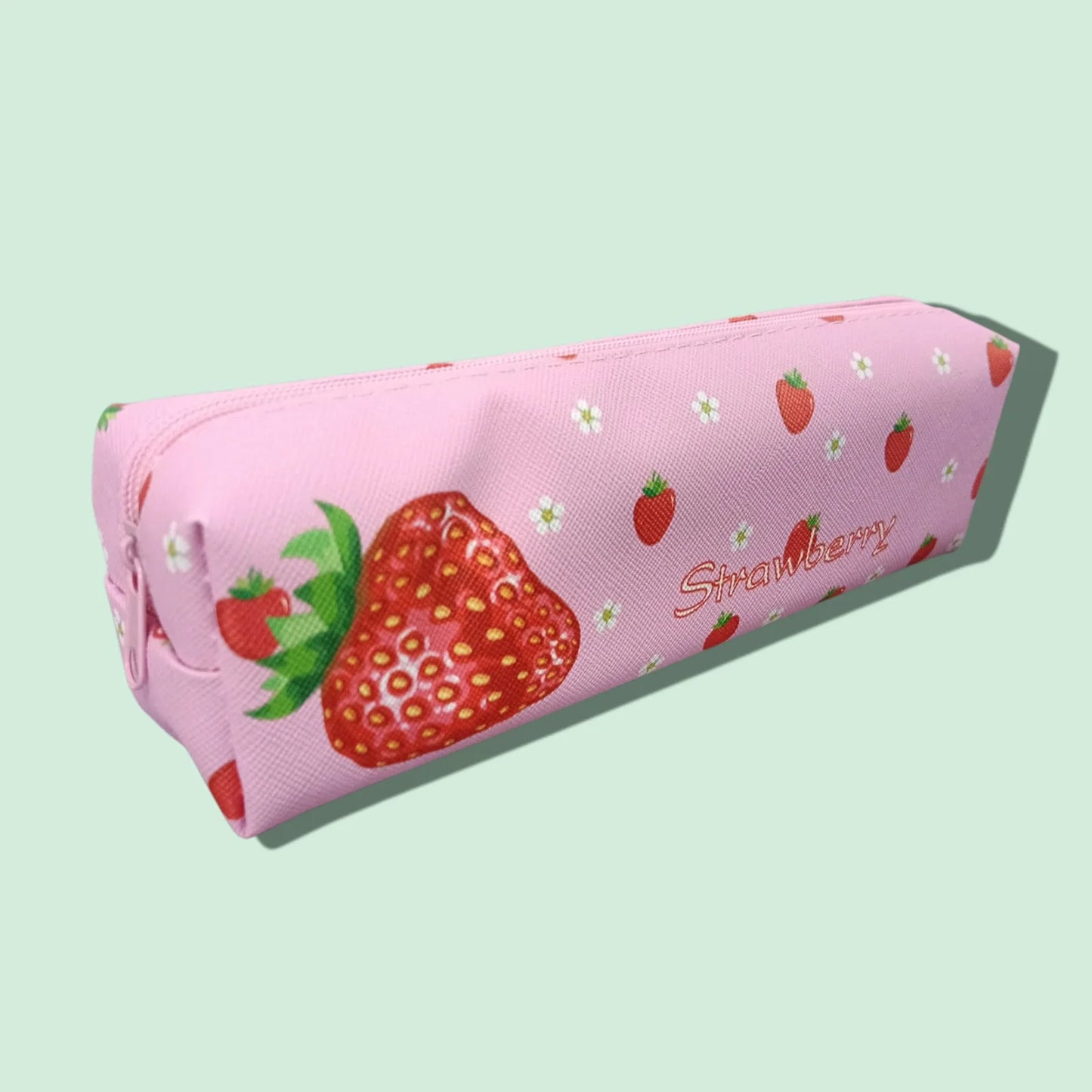 GBT-4177 Fruit Pencil Case Women Funny Pen Pouch Simple Carrying Box for Adult With Smooth Zipper
