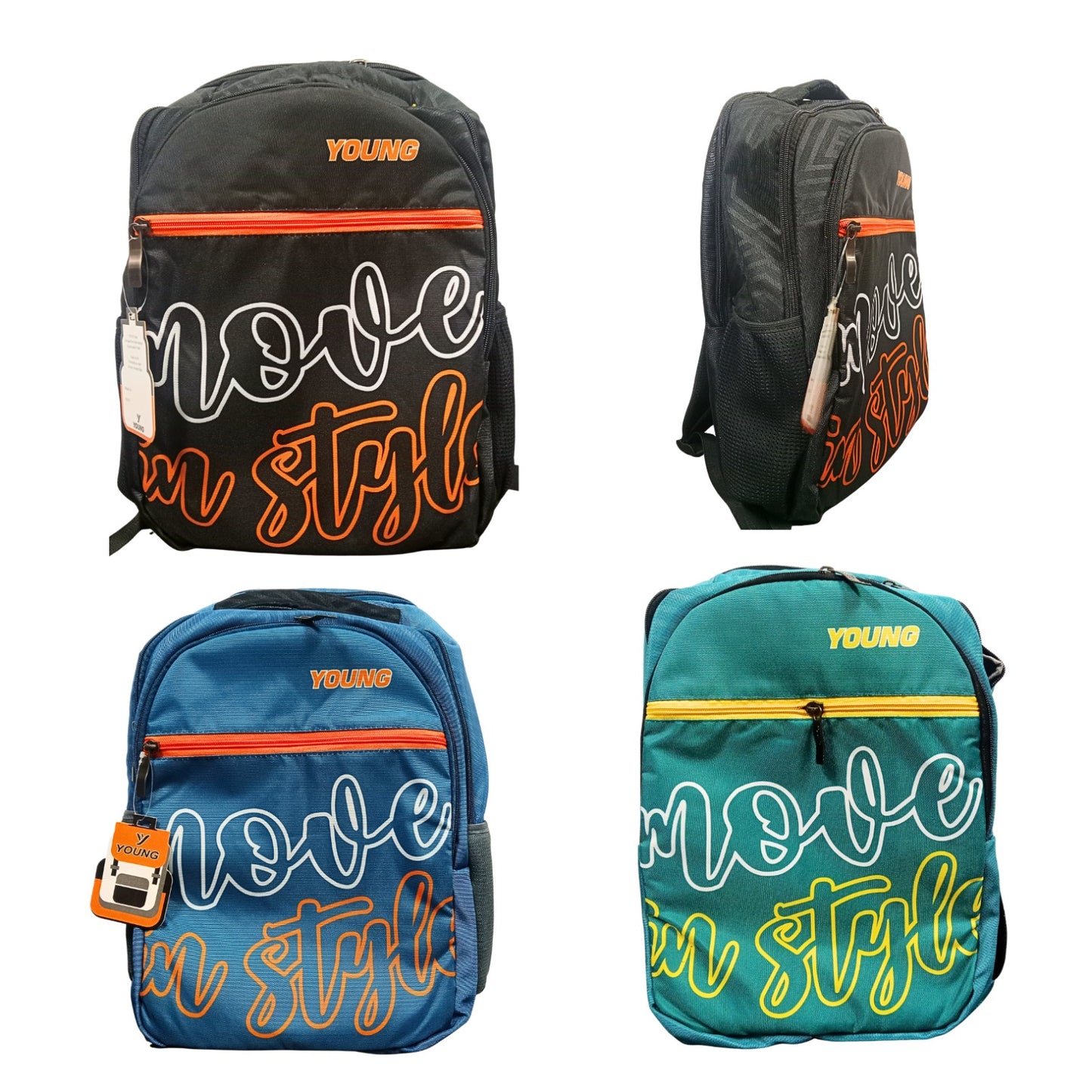 20488 Laptop Backpack/College Bag pack/Office Back pack 4 compartment Size= 40*30*17 Cm