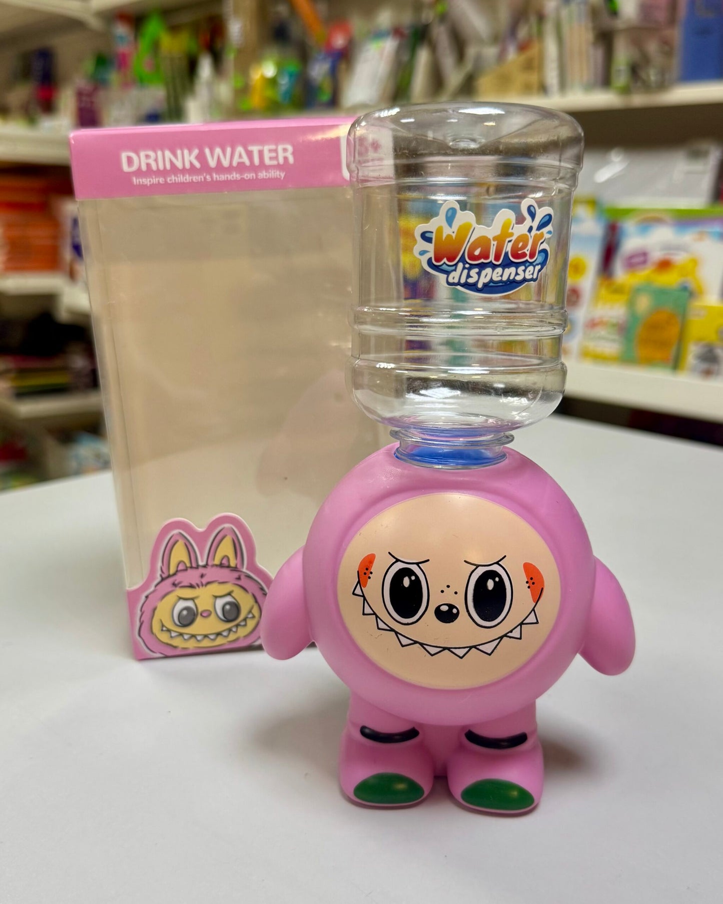20334 Water Dispenser Toy for Kids – Cute Cartoon Animal Drinking Fountain for Water, Juice & Milk