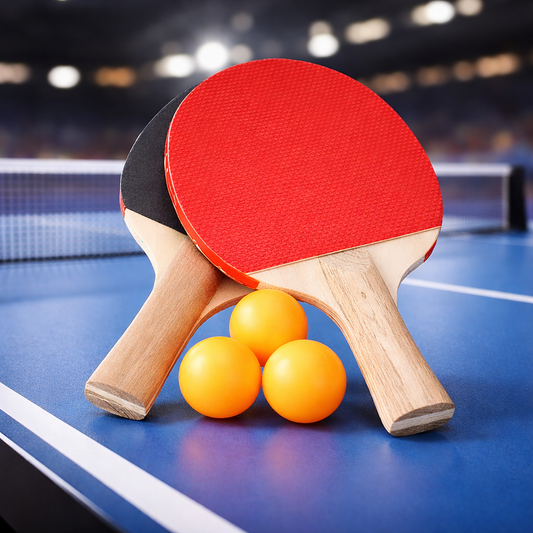 NI – 7218 Table Tennis Set with Two Racket with Three Ball