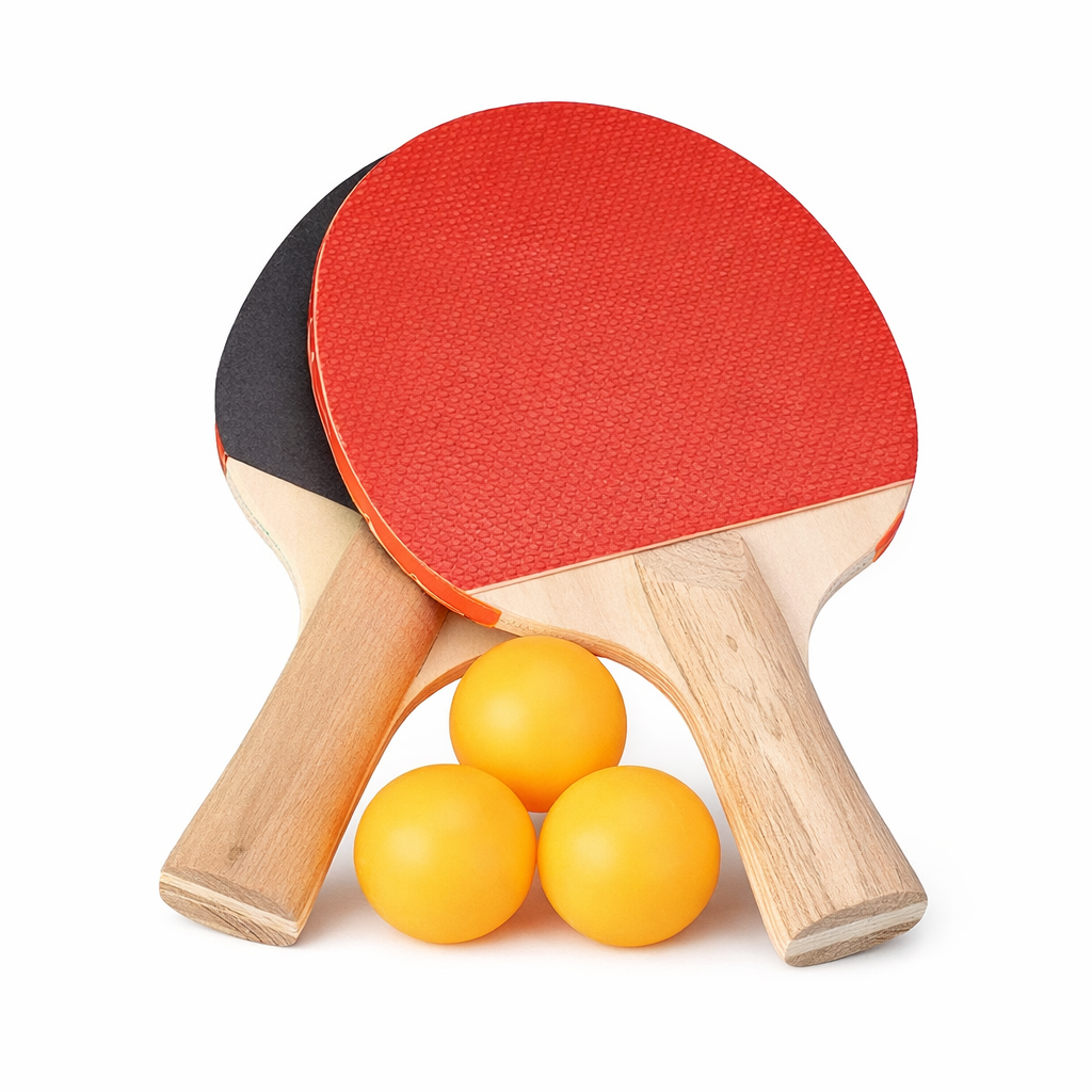 NI – 7218 Table Tennis Set with Two Racket with Three Ball