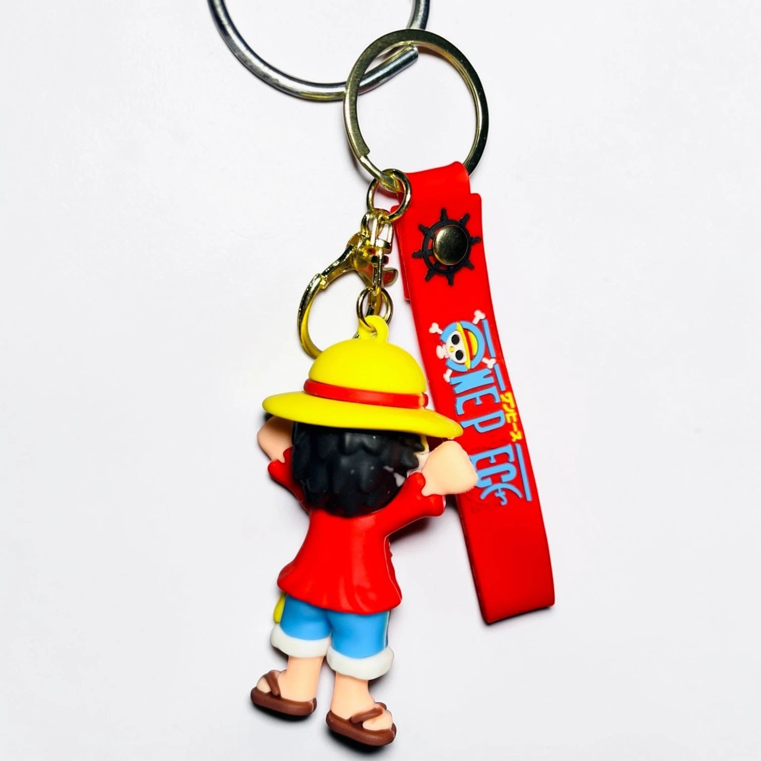 21327 TinyTag Anime One Piece Luffy Pirate Keychain Gift for Anime Lovers Key Chain