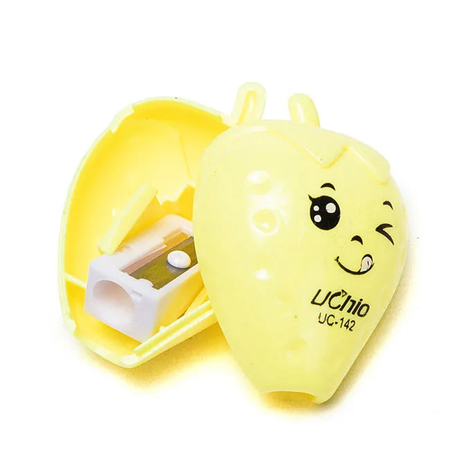20675 Strawberry Kindergarten Cartoon Single Hole Pencil Sharpener {Random Color}