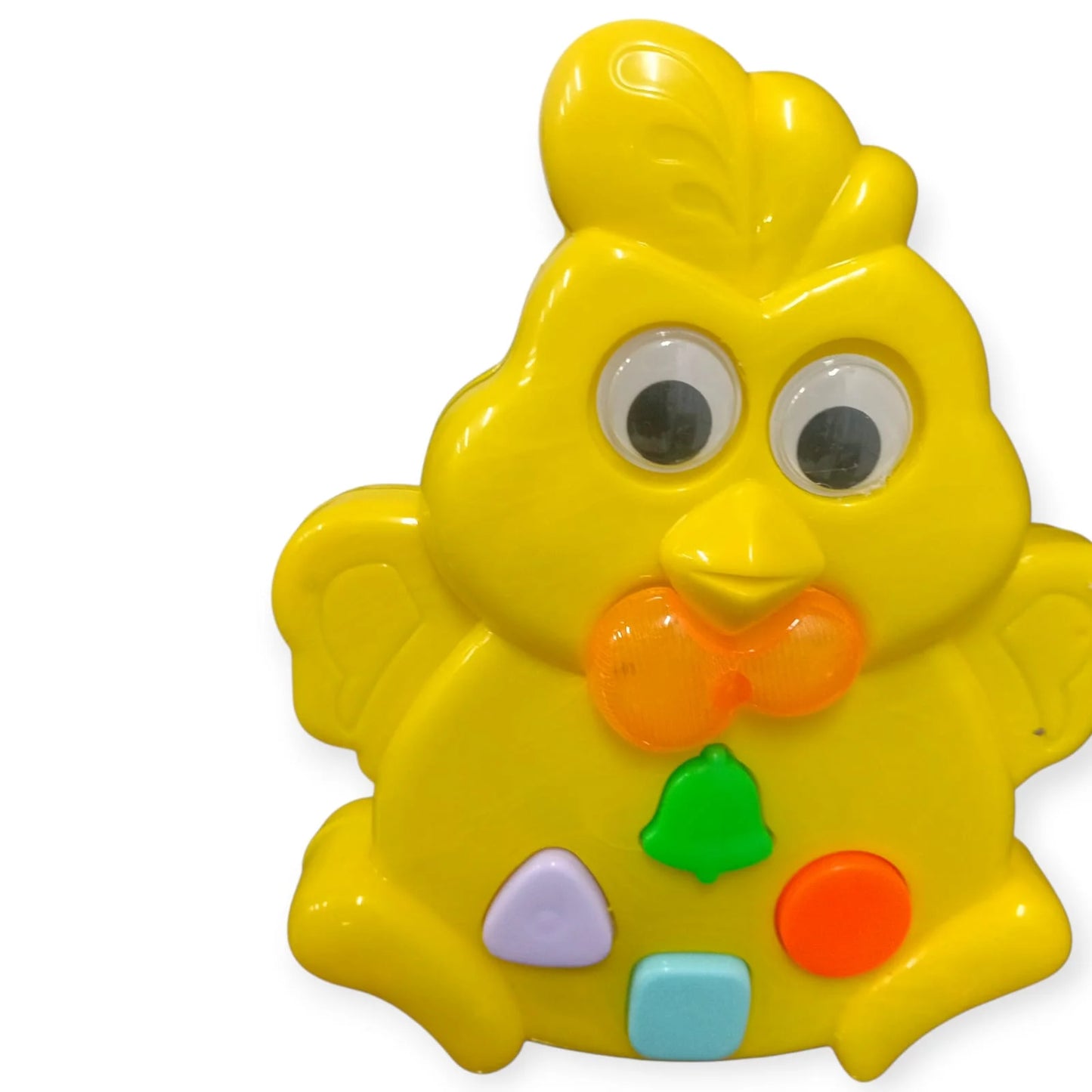 20084 Musical and Light Phone Toy Cow Shape 4 Different Button/Battery Operated {Random}