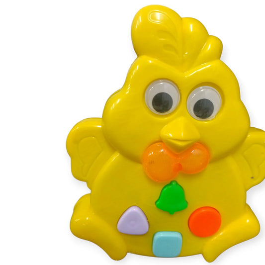 20084 Musical and Light Phone Toy Cow Shape 4 Different Button/Battery Operated {Random}