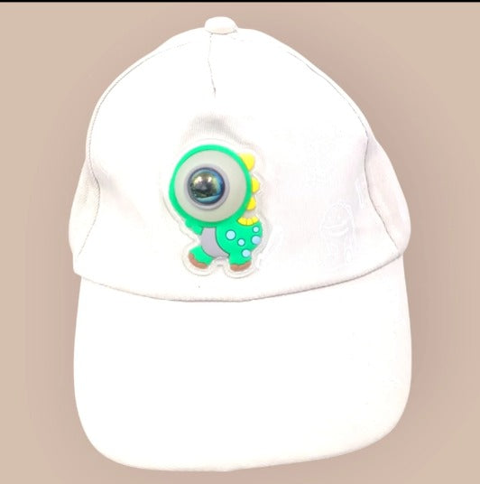20113 Boys Baseball Cap 3D Dino Design with light