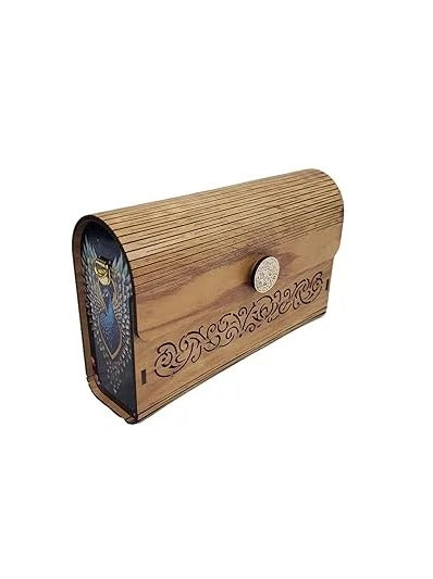 20031 Handcrafted wooden purse for women