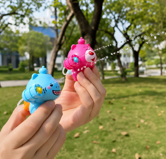 20772 Cute Cartoon Animal Water Spray Toy Keychain for Kids {Random Design}