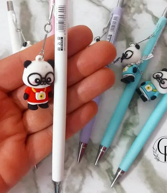 10472 {Pack of 6} Mechanical Pencil with Teddy Topper – Pre-Sharpened Pencils for Kids, Kawaii Pencils for Kids, Cute Pencils, Birthday Gift, Return Gift for Kids, Party