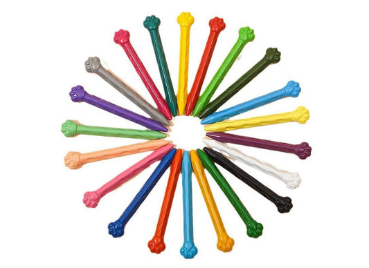 5214 Plastic Crayons Round Tin | 24 Shades Washable Non-Toxic Unbreakable Crayons for Kids Drawing & Colouring | Easy Grip, No Mess, Multi-Colour Crayon Set