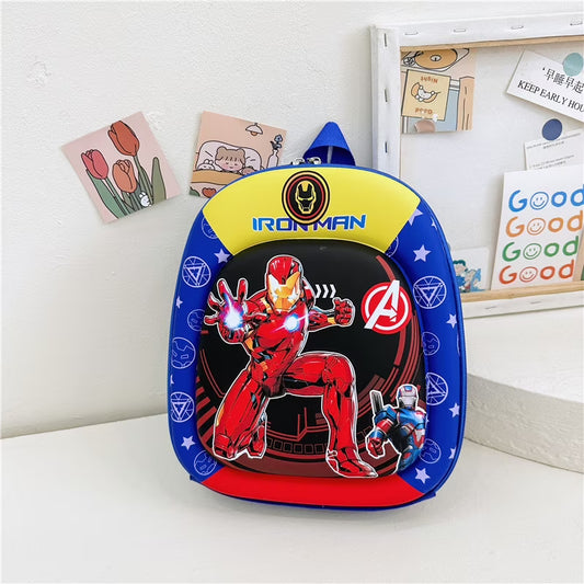 20136 Children school bag cartoon hard shell backpack kindergarten school bag for Boys {Random Design}