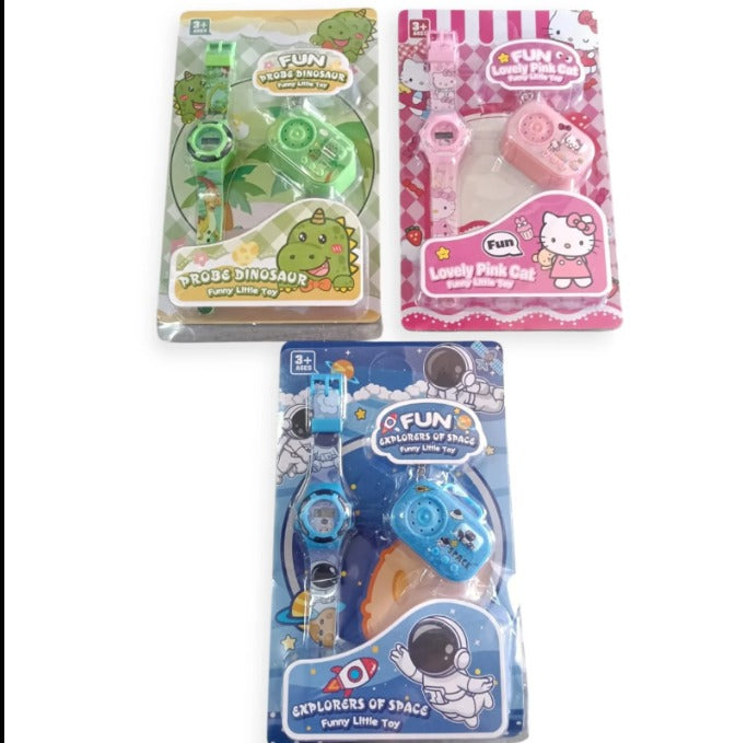 20092 Digital Watch and Keychain For Boys & Girls for Kids (Random Design)