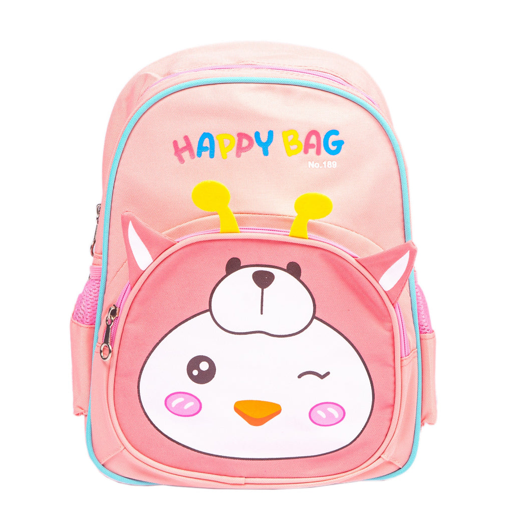 20404 Cute Backpack Animal Toddler Waterproof School Bag {2 compartment} Size=34*18*14 Cm{Random Design}